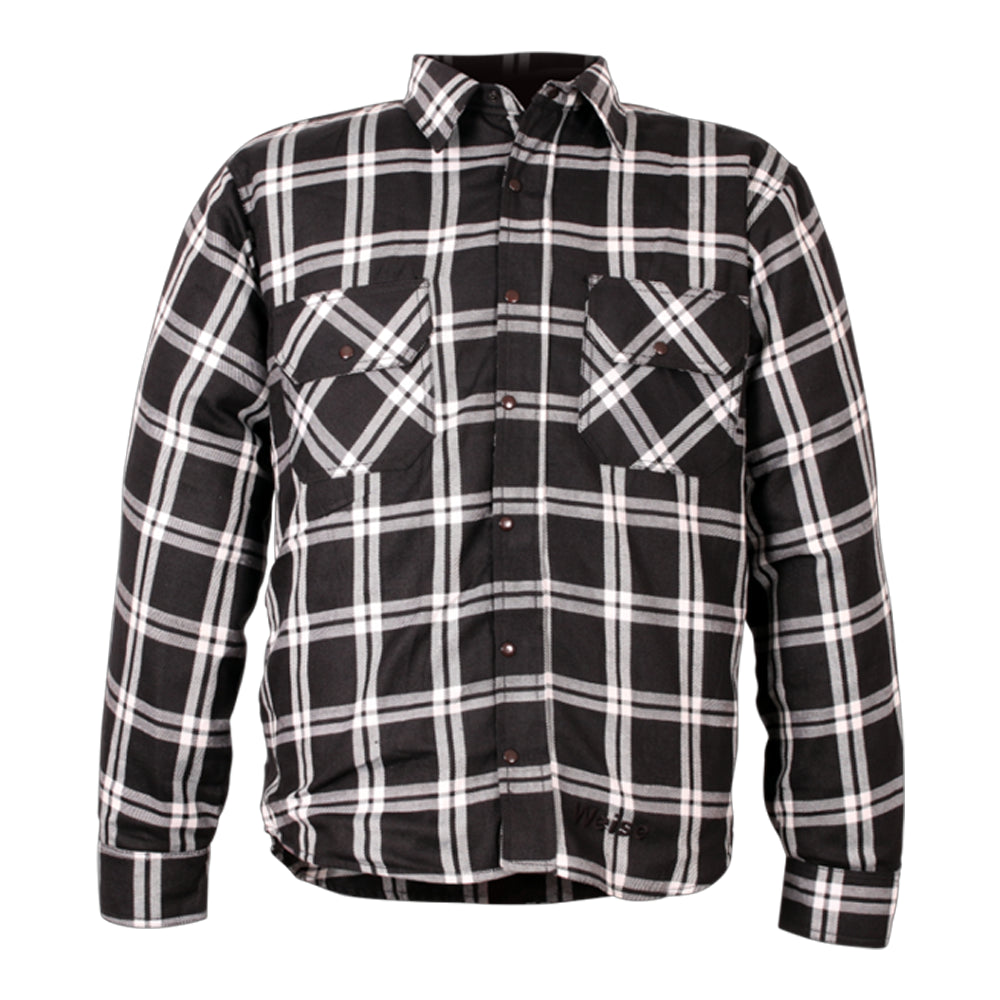 Weise Redwood Shirt Black - White