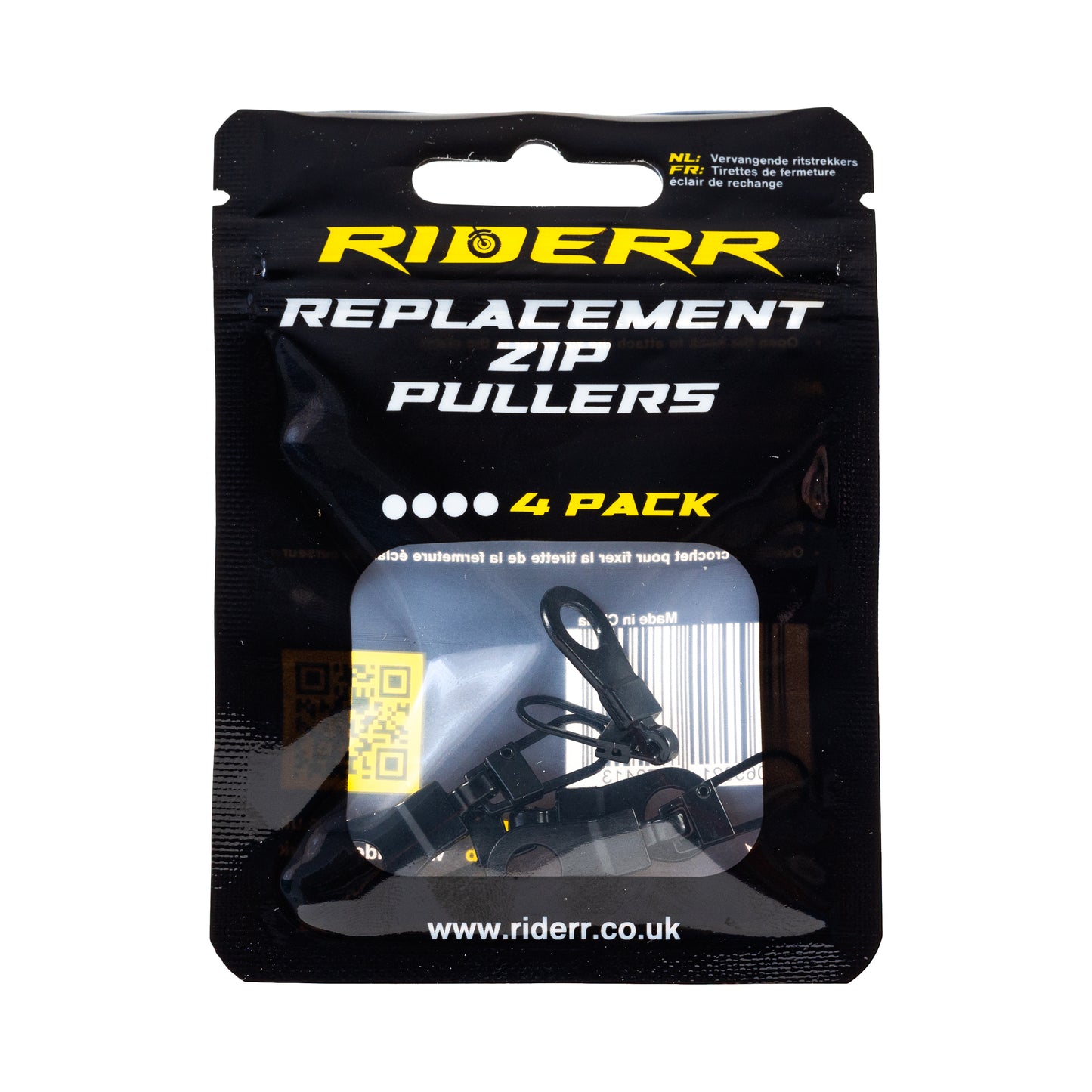 RIDERR Replacement Zip Pullers