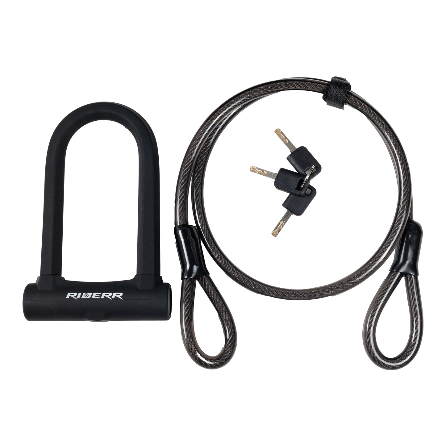 RIDERR U Lock & Cable
