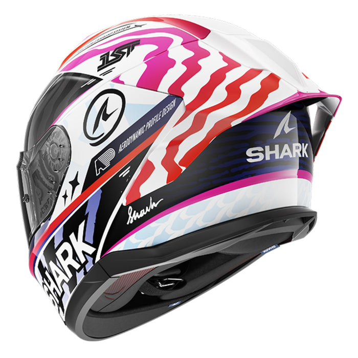 SHARK Skwal Cup Speed Fancy Helmet - White / Black / Orange