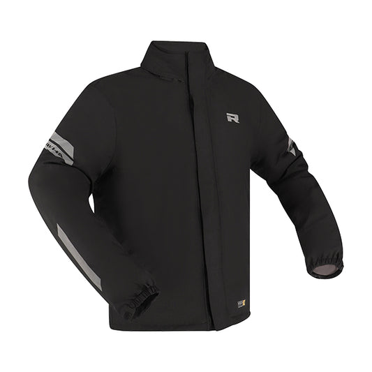 RICHA Rain Stretch 2L Hoodie - Black - 6XL