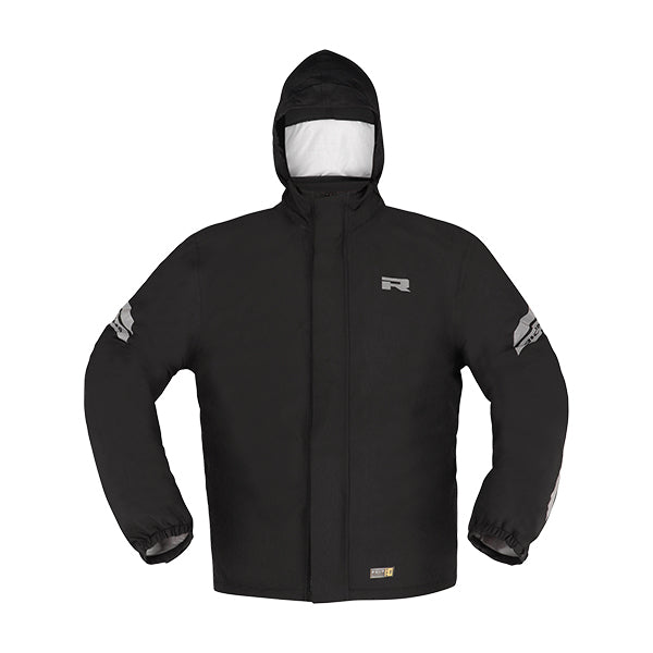 RICHA Rain Stretch 2L Hoodie - Black - 6XL