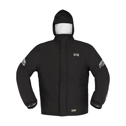 RICHA Rain Stretch 2L Hoodie - Black - 6XL