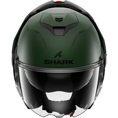 SHARK OXO Blank Helmet - Matt Green
