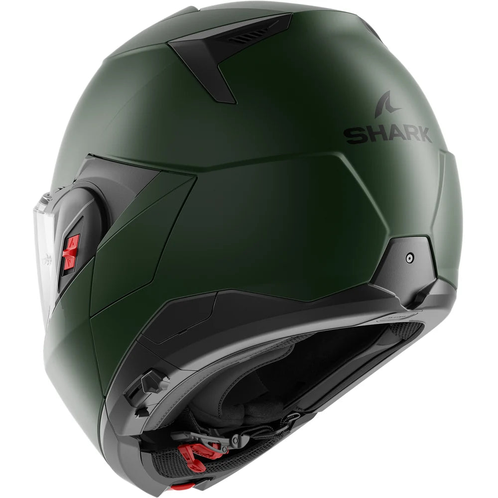 SHARK OXO Blank Helmet - Matt Green