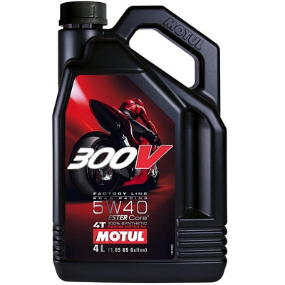 Motul 300V 5W-40 Oil - 4L