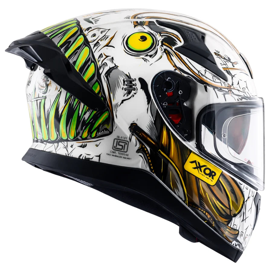 Axor Apex Sea Devil Helmet - White / Gold