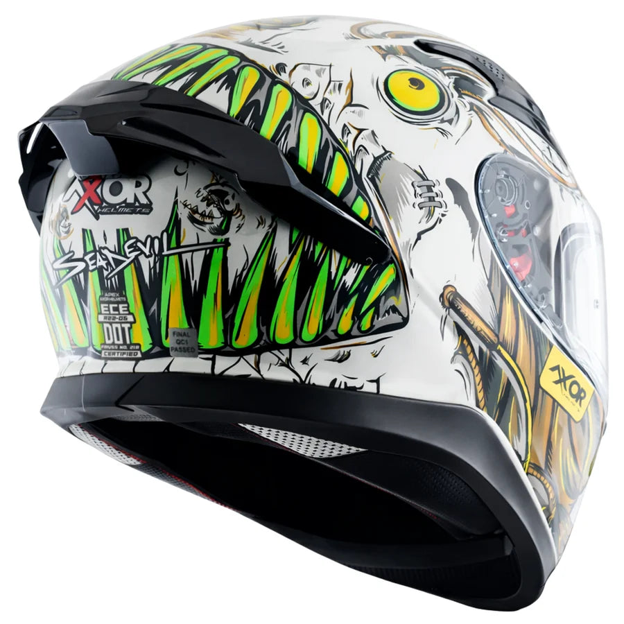Axor Apex Sea Devil Helmet - White / Gold