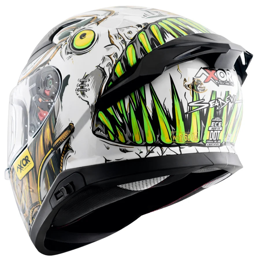 Axor Apex Sea Devil Helmet - White / Gold