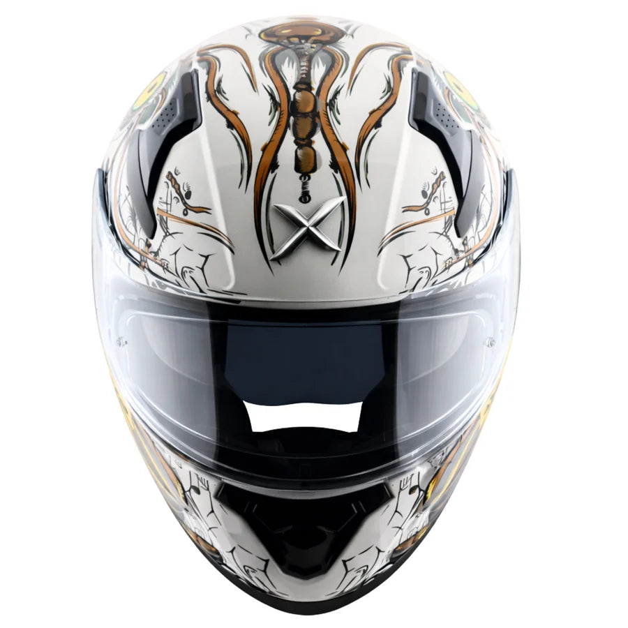 Axor Apex Sea Devil Helmet - White / Gold