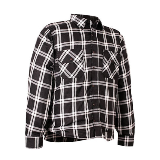 Weise Redwood Shirt  Black - White