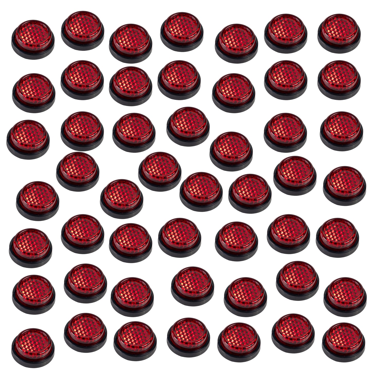 RIDERR 50 x 20mm Self Adhesive Reflectors