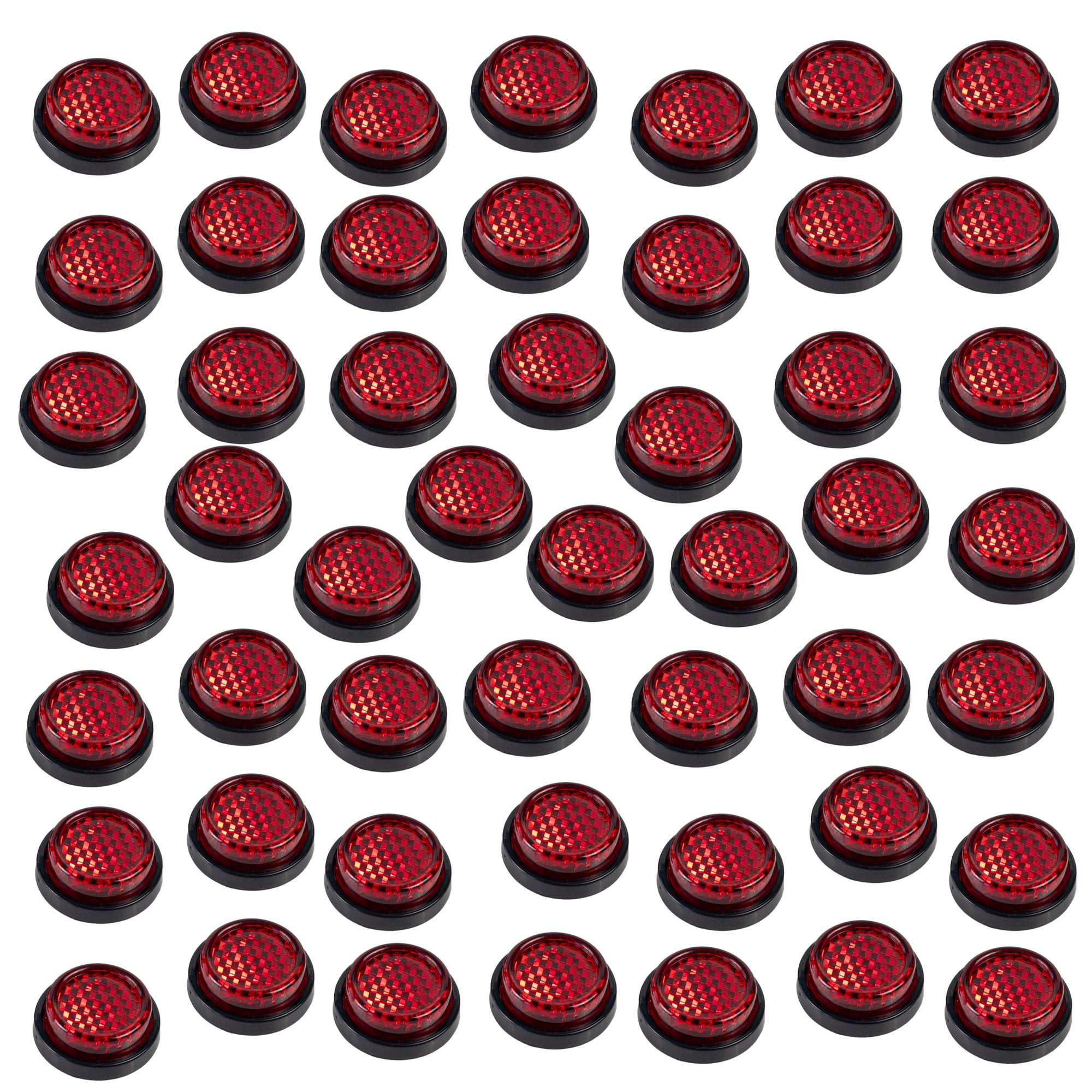 RIDERR 50 x 20mm Self Adhesive Reflectors