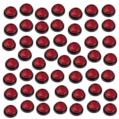 RIDERR 50 x 20mm Self Adhesive Reflectors
