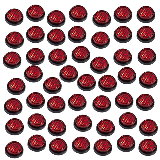RIDERR 50 x 20mm Self Adhesive Reflectors