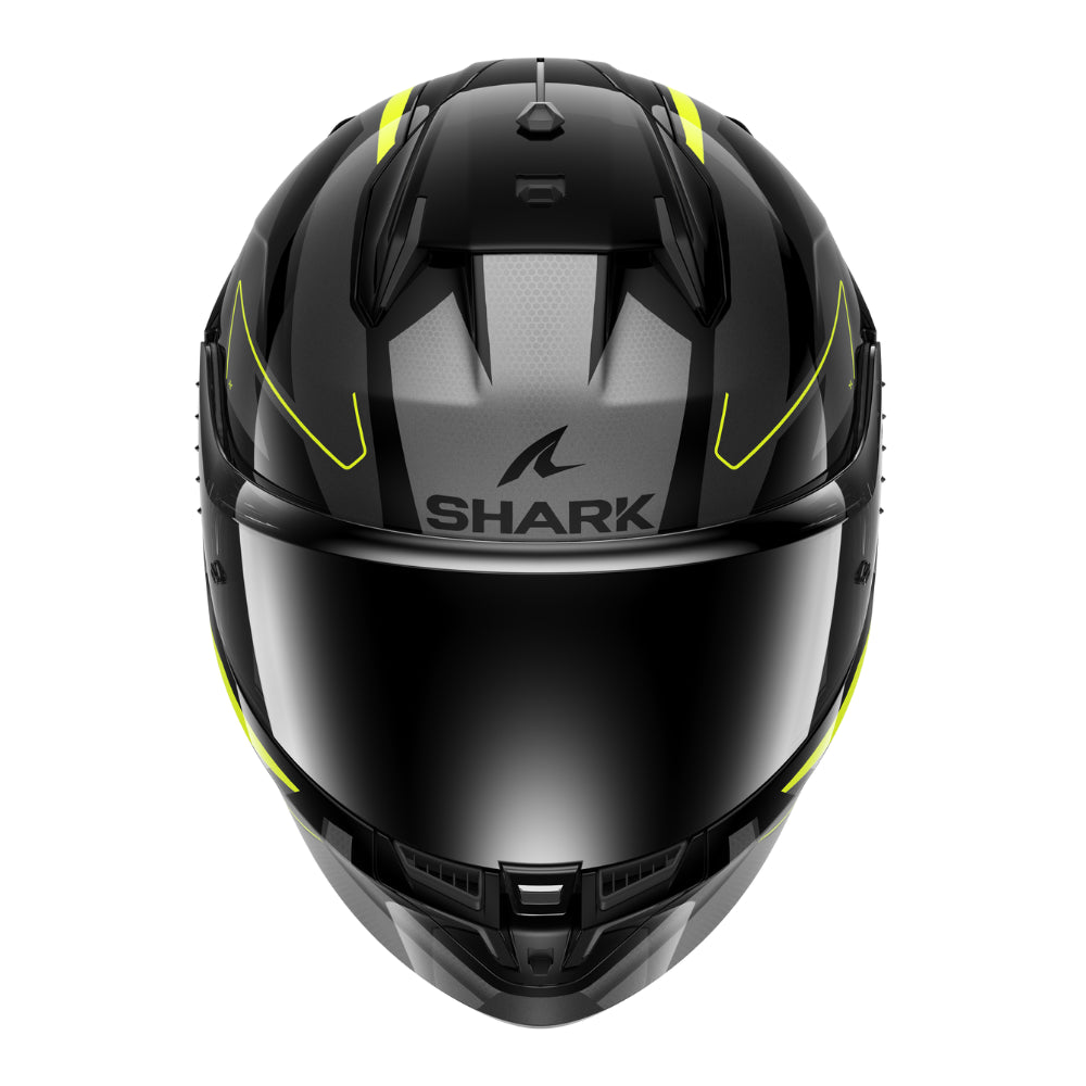 SHARK D-SKWAL 3 Helmet - Black / Anthracite / Yellow