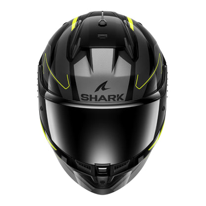 SHARK D-SKWAL 3 Helmet - Black / Anthracite / Yellow
