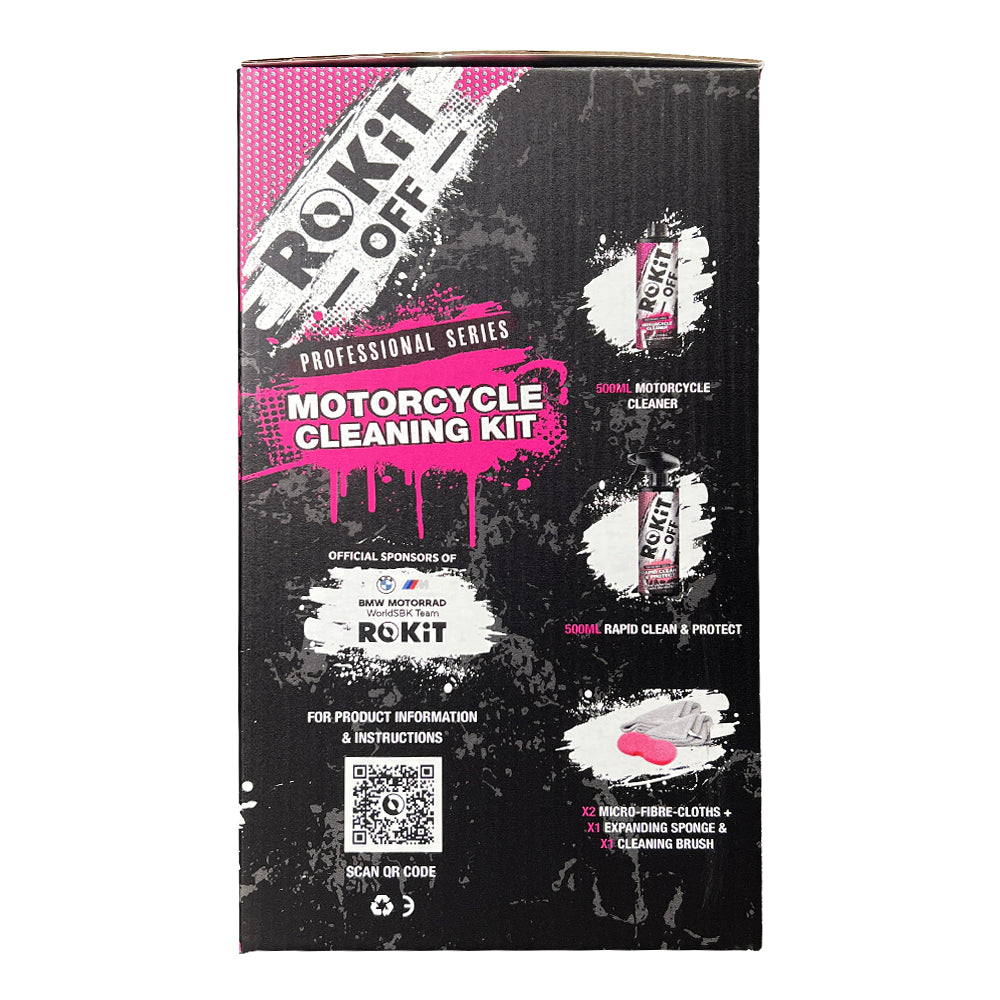 Rokit Off Motorcycle Cleaning Kit