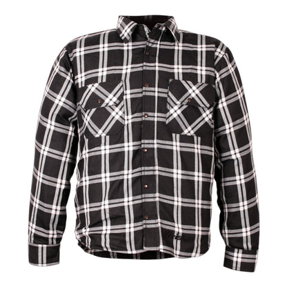 Weise Redwood Shirt  Black - White