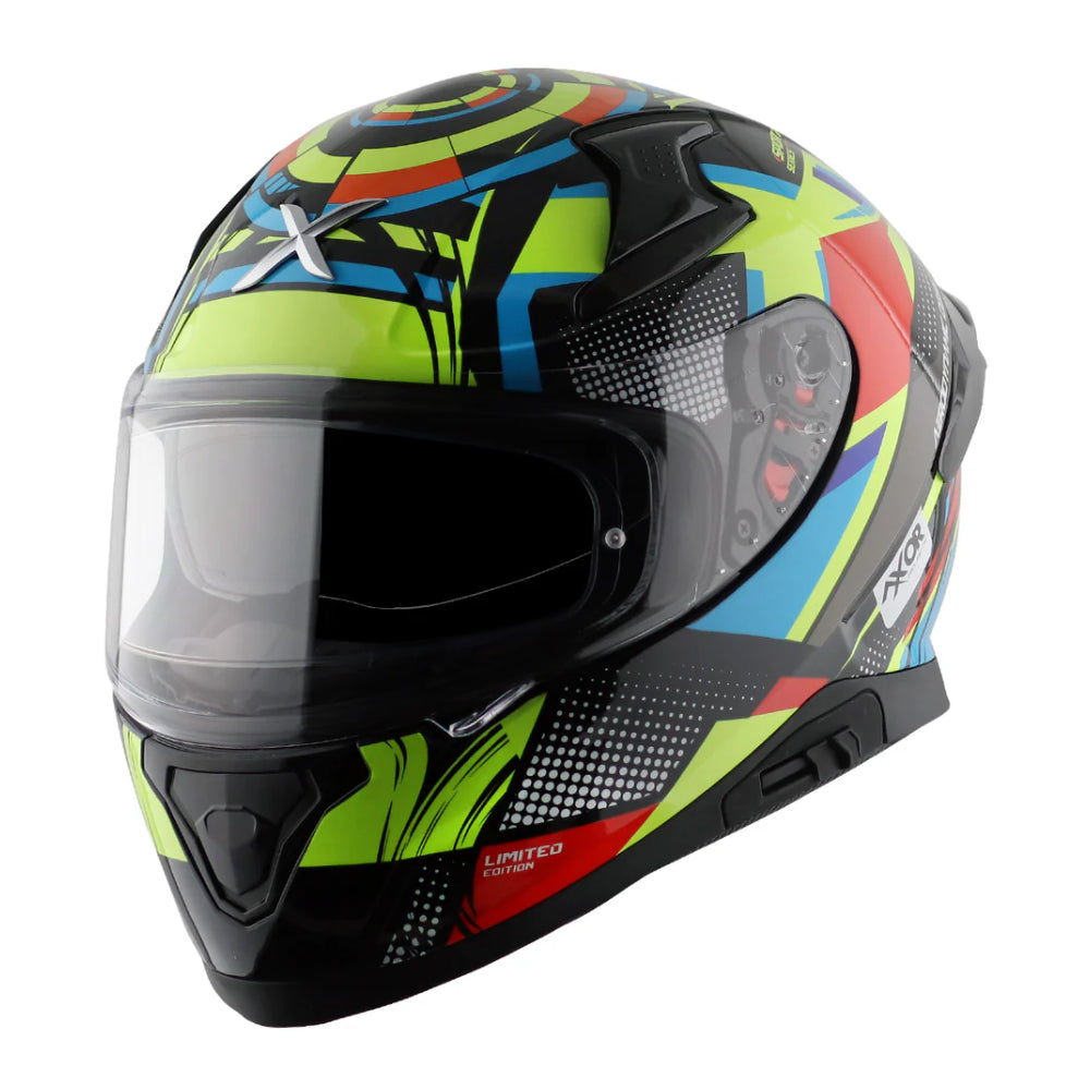 Axor Apex Helmet - Black / Neon Yellow