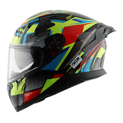 Axor Apex Helmet - Black / Neon Yellow