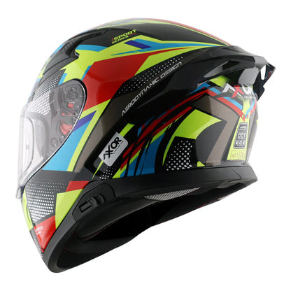 Axor Apex Helmet - Black / Neon Yellow