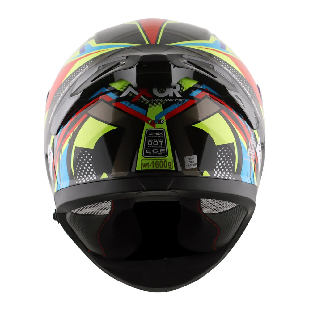 Axor Apex Helmet - Black / Neon Yellow