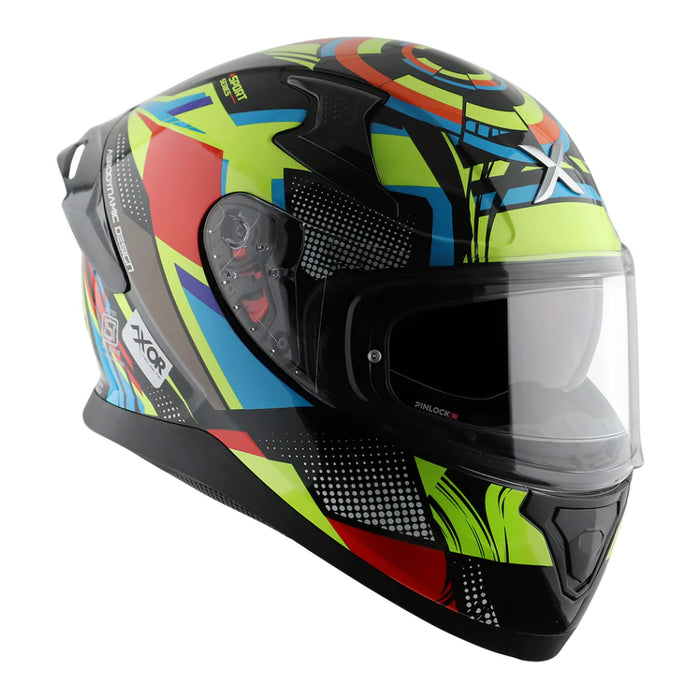 Axor Apex Helmet - Black / Neon Yellow