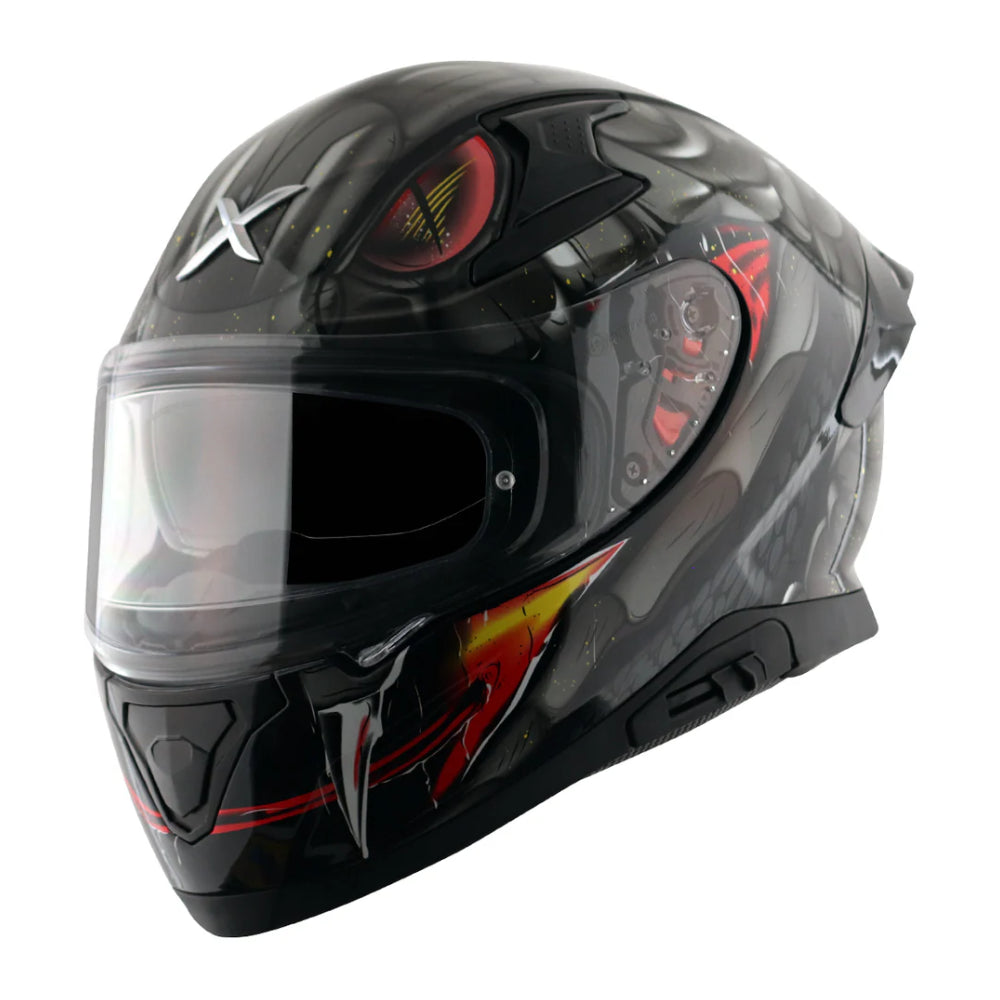 Axor Apex Venomous Helmet - Black-Grey Matt