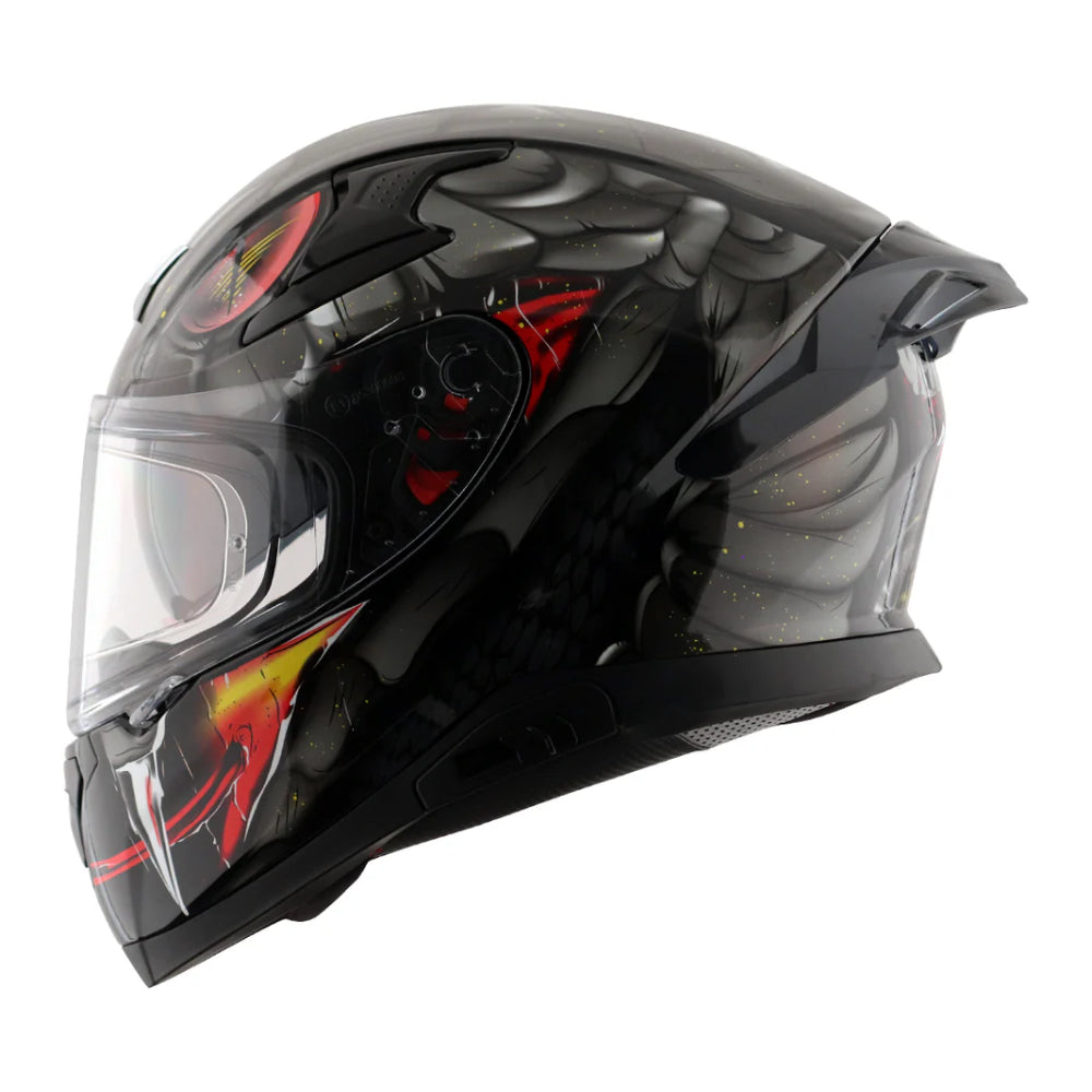 Axor Apex Venomous Helmet - Black-Grey Matt