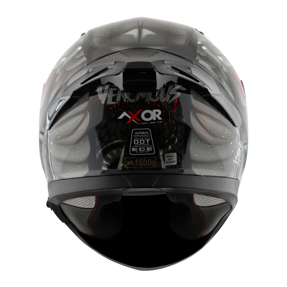 Axor Apex Venomous Helmet - Black-Grey Matt