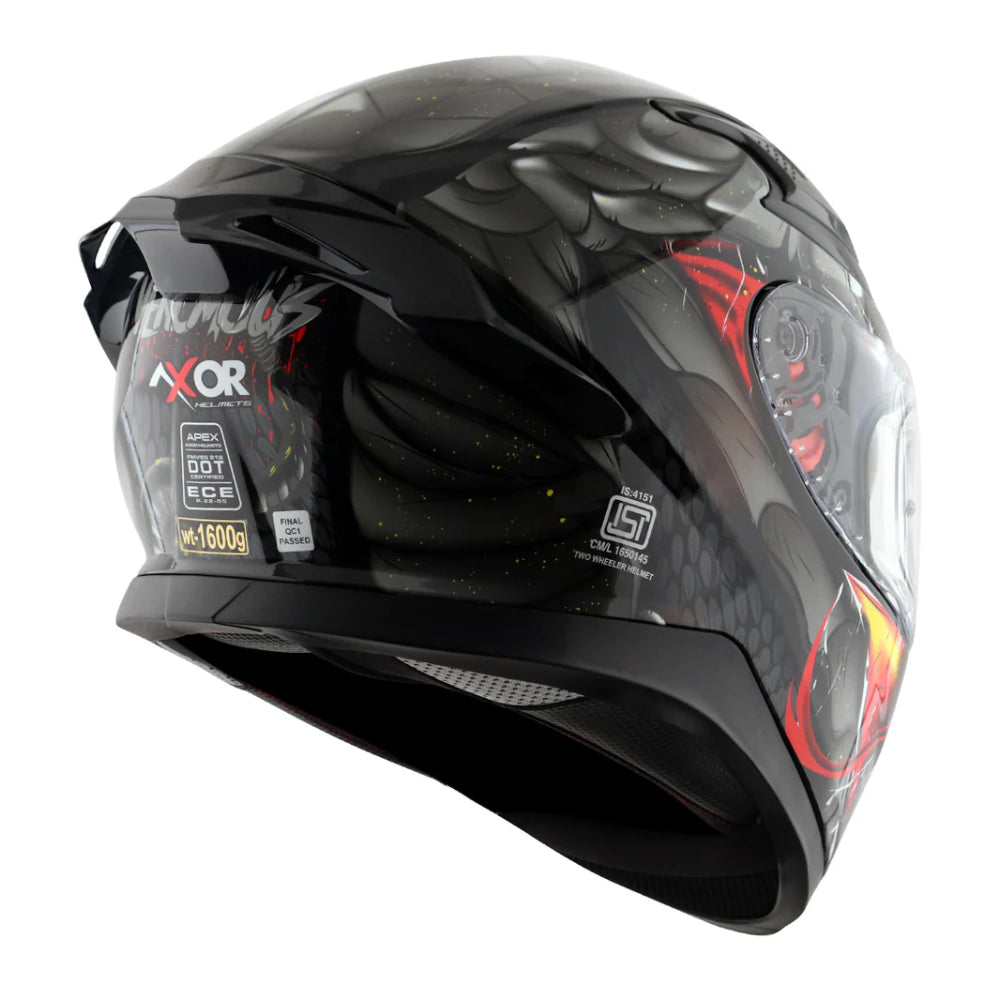 Axor Apex Venomous Helmet - Black-Grey Matt