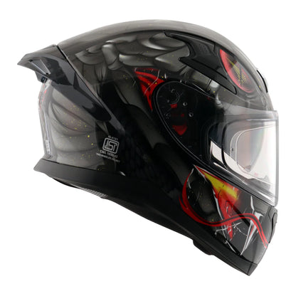 Axor Apex Venomous Helmet - Black-Grey Matt