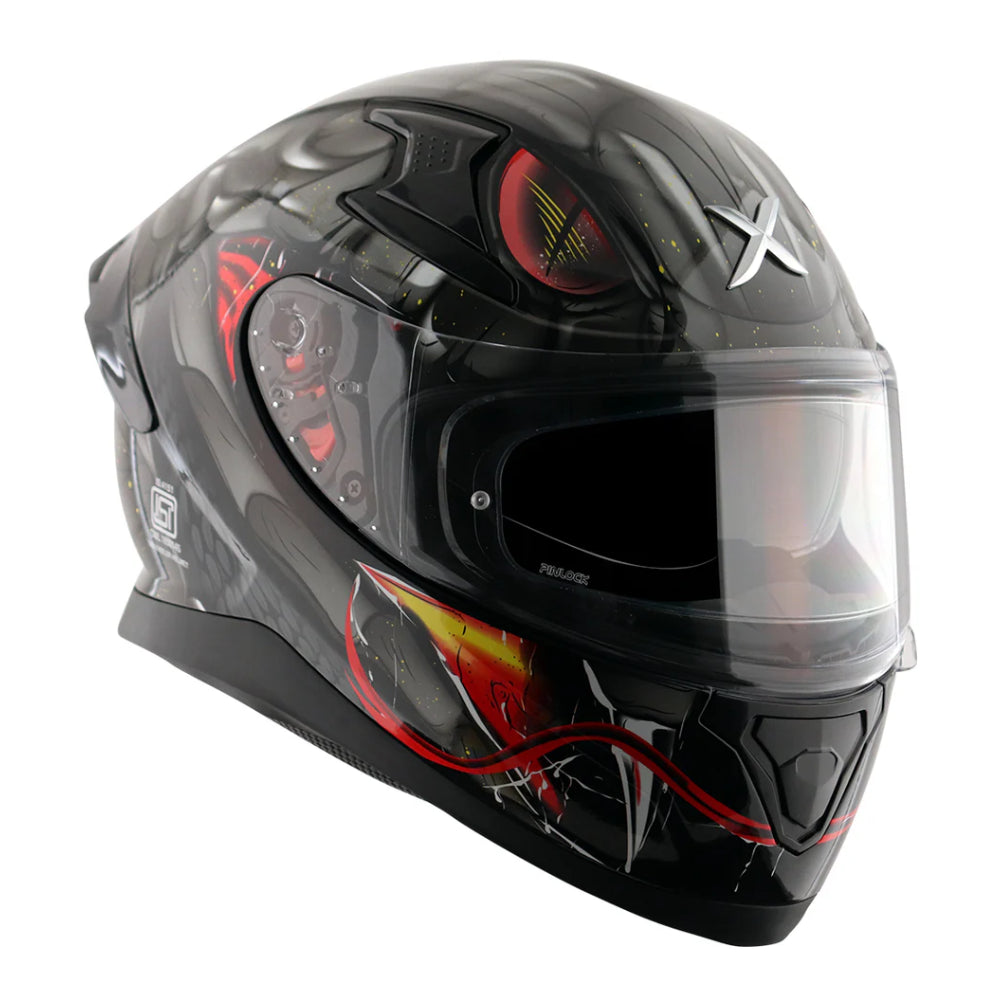 Axor Apex Venomous Helmet - Black-Grey Matt