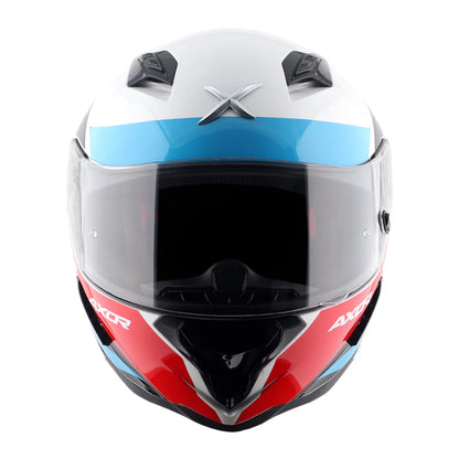 Axor SH890 Hunter Helmet - Turbo - White / Red - Helmet