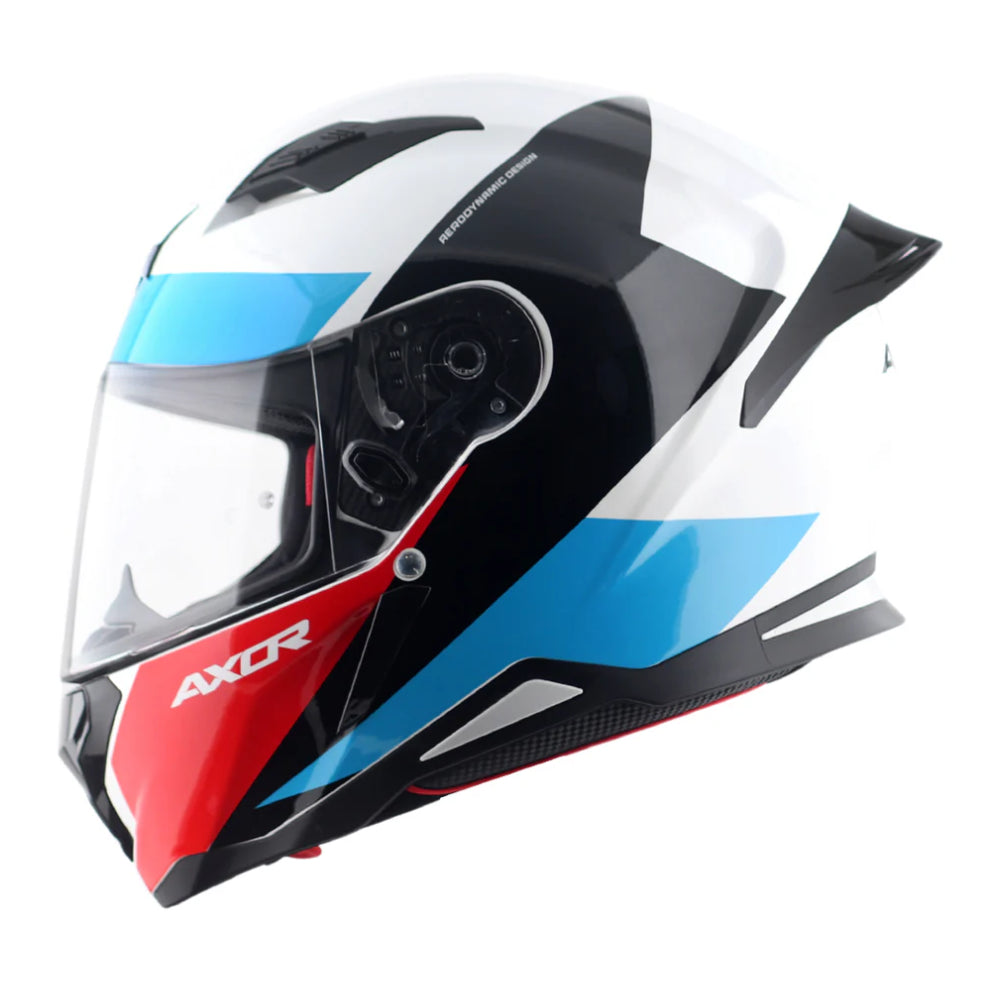 Axor SH890 Hunter Helmet - Turbo - White / Red - Helmet