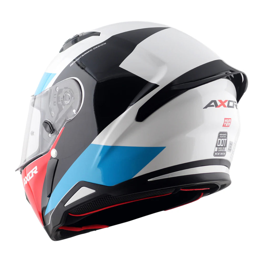 Axor SH890 Hunter Helmet - Turbo - White / Red - Helmet