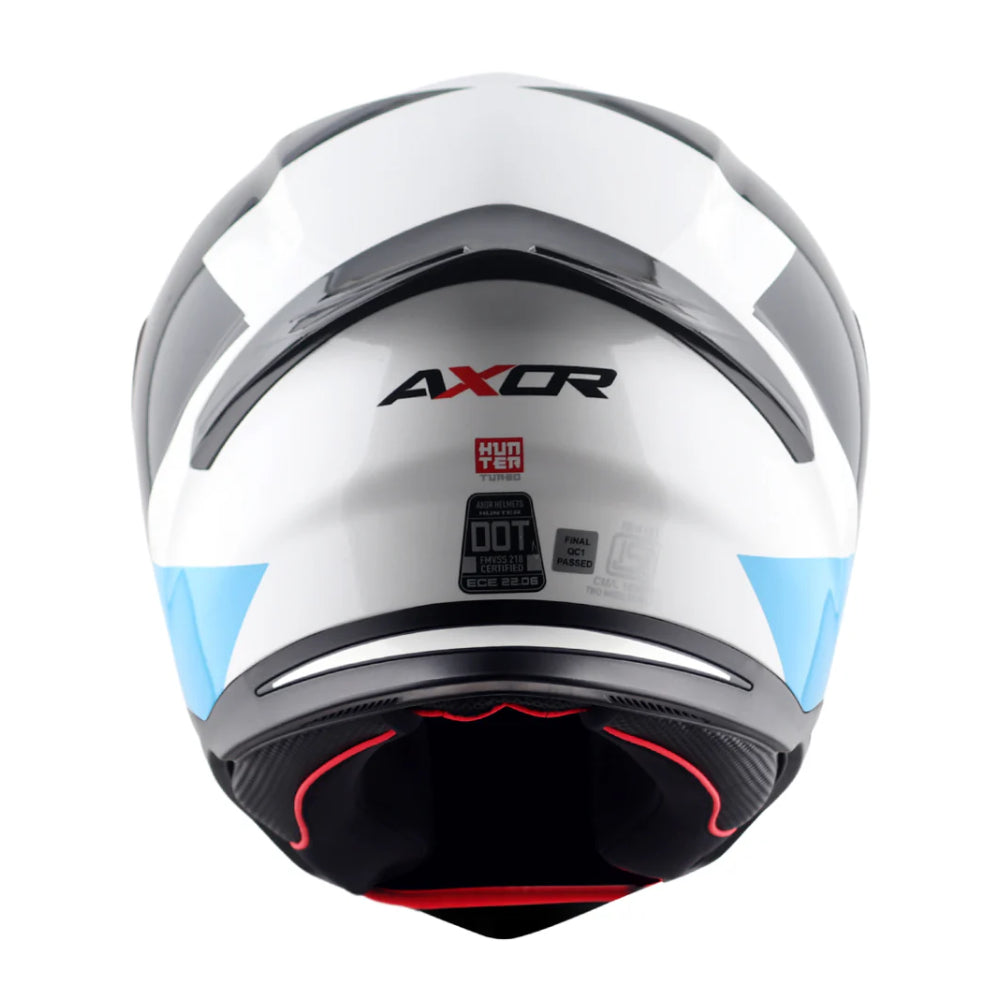 Axor SH890 Hunter Helmet - Turbo - White / Red - Helmet