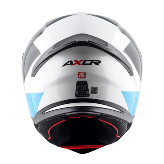 Axor SH890 Hunter Helmet - Turbo - White / Red - Helmet