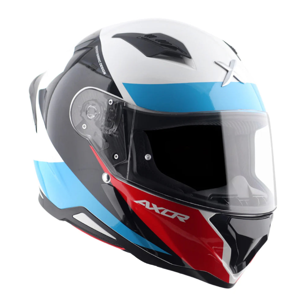 Axor SH890 Hunter Helmet - Turbo - White / Red - Helmet