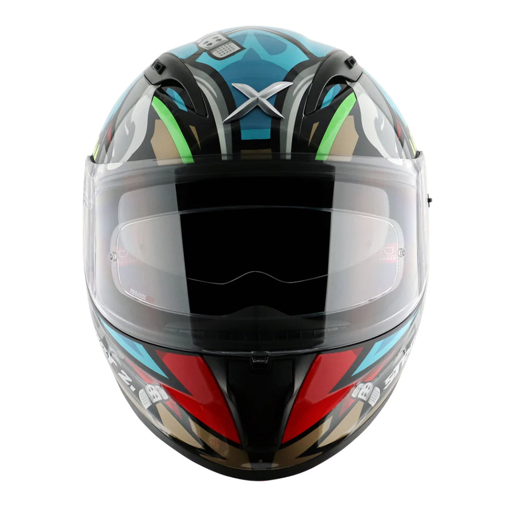 Axor Street Helmet - Bobby Black / Blue