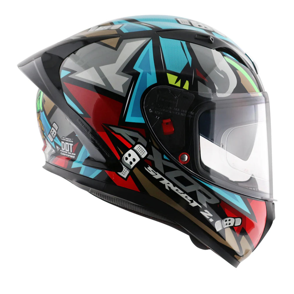 Axor Street Helmet - Bobby Black / Blue