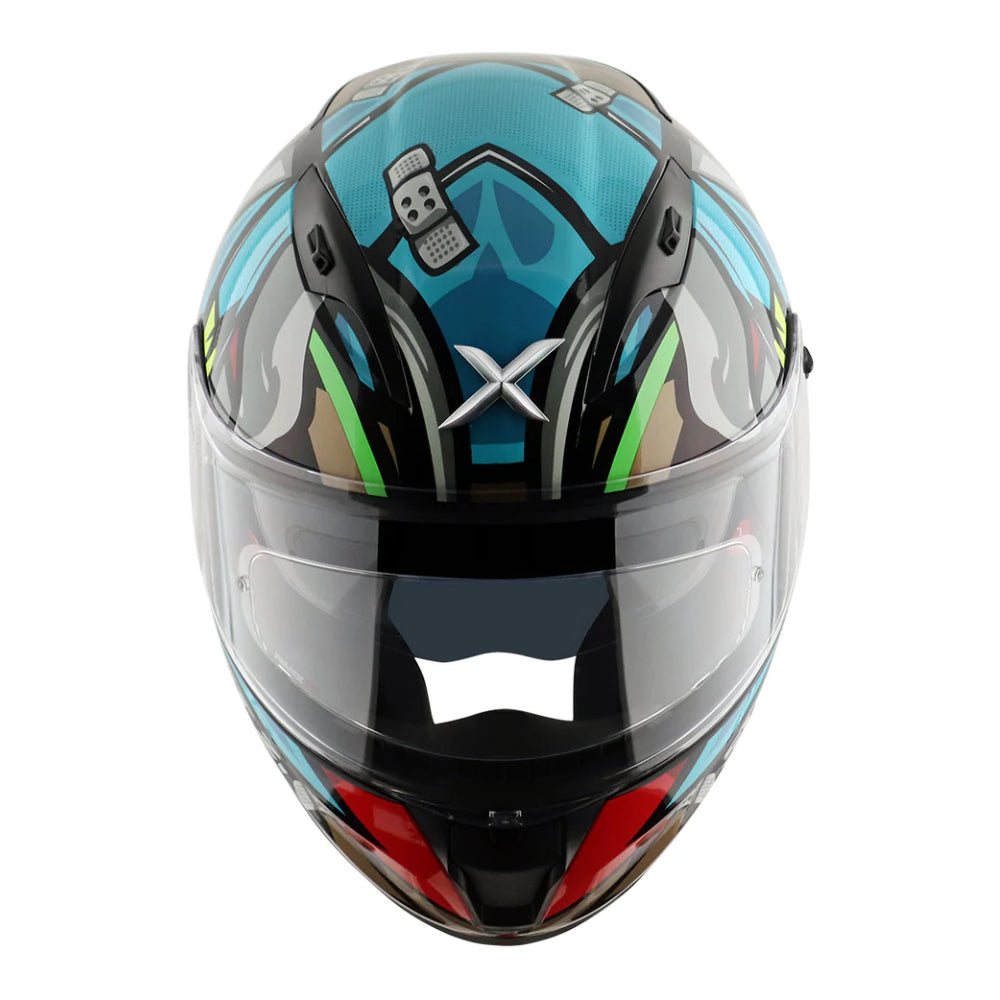 Axor Street Helmet - Bobby Black / Blue