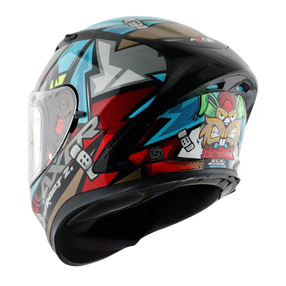 Axor Street Helmet - Bobby Black / Blue