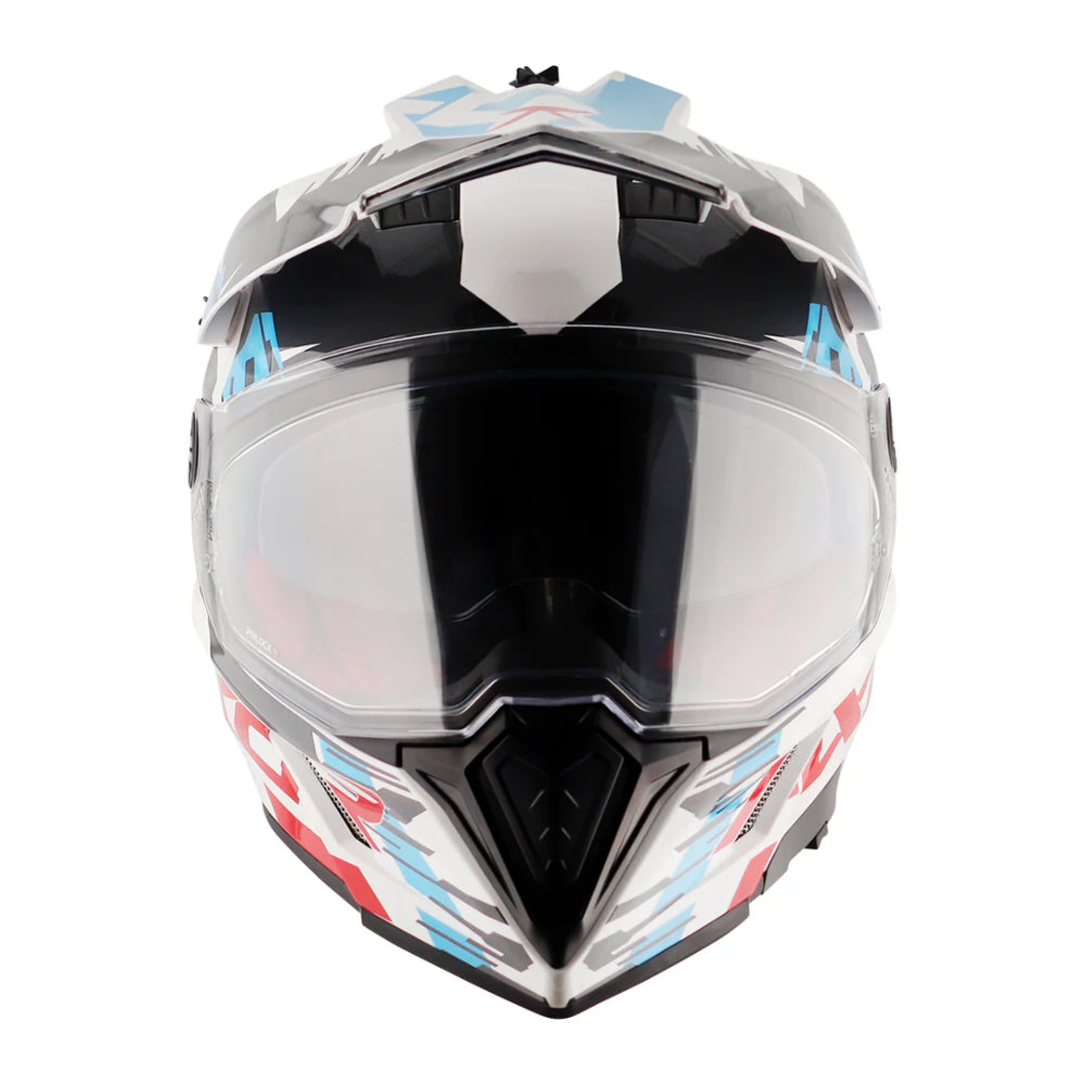 Axor X-Cross X1 Helmet - 2206 - White / Red