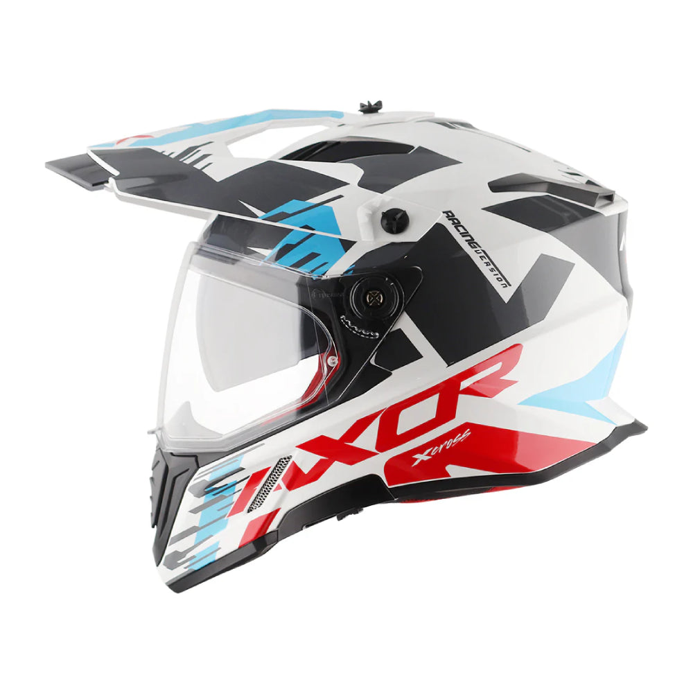 Axor X-Cross X1 Helmet - 2206 - White / Red