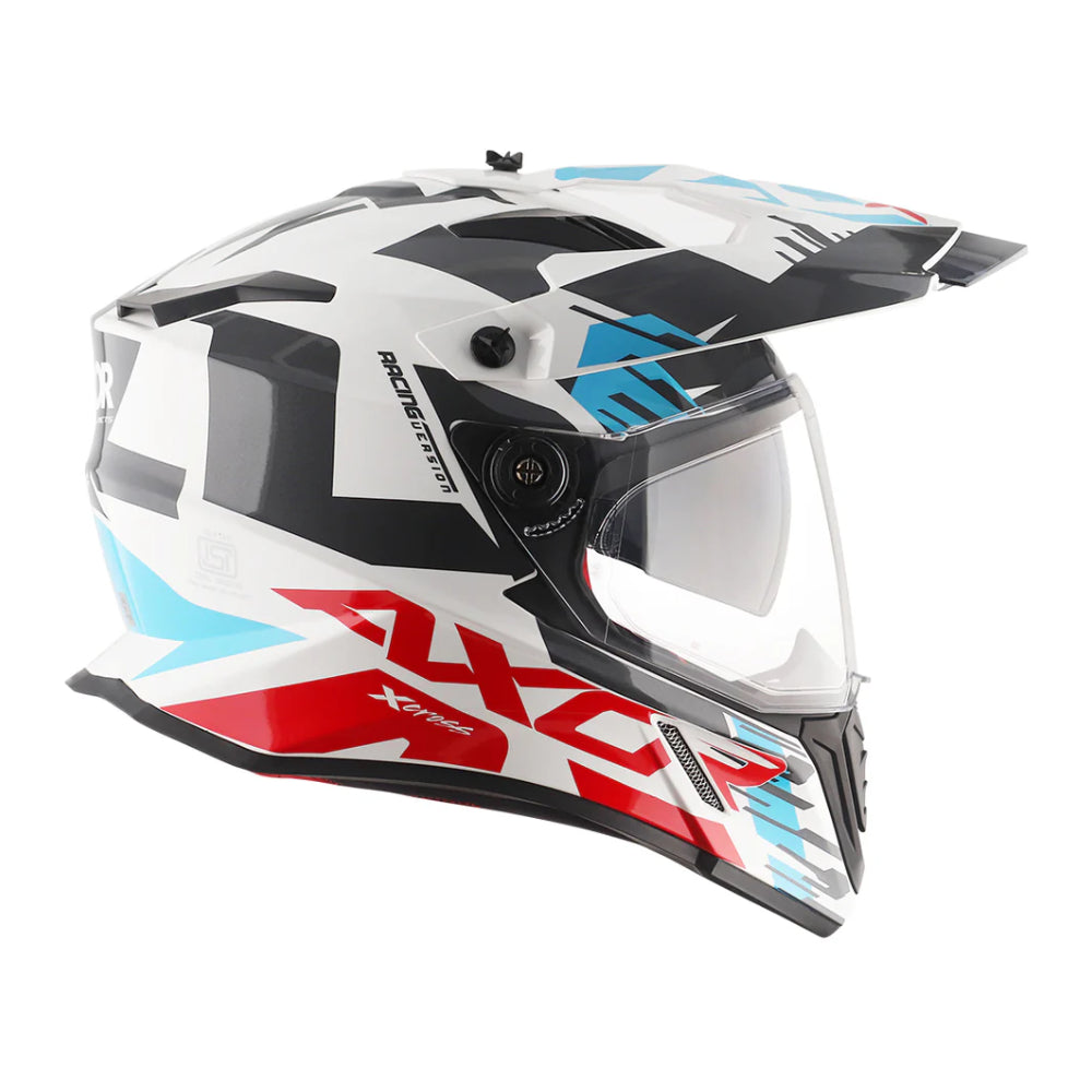 Axor X-Cross X1 Helmet - 2206 - White / Red