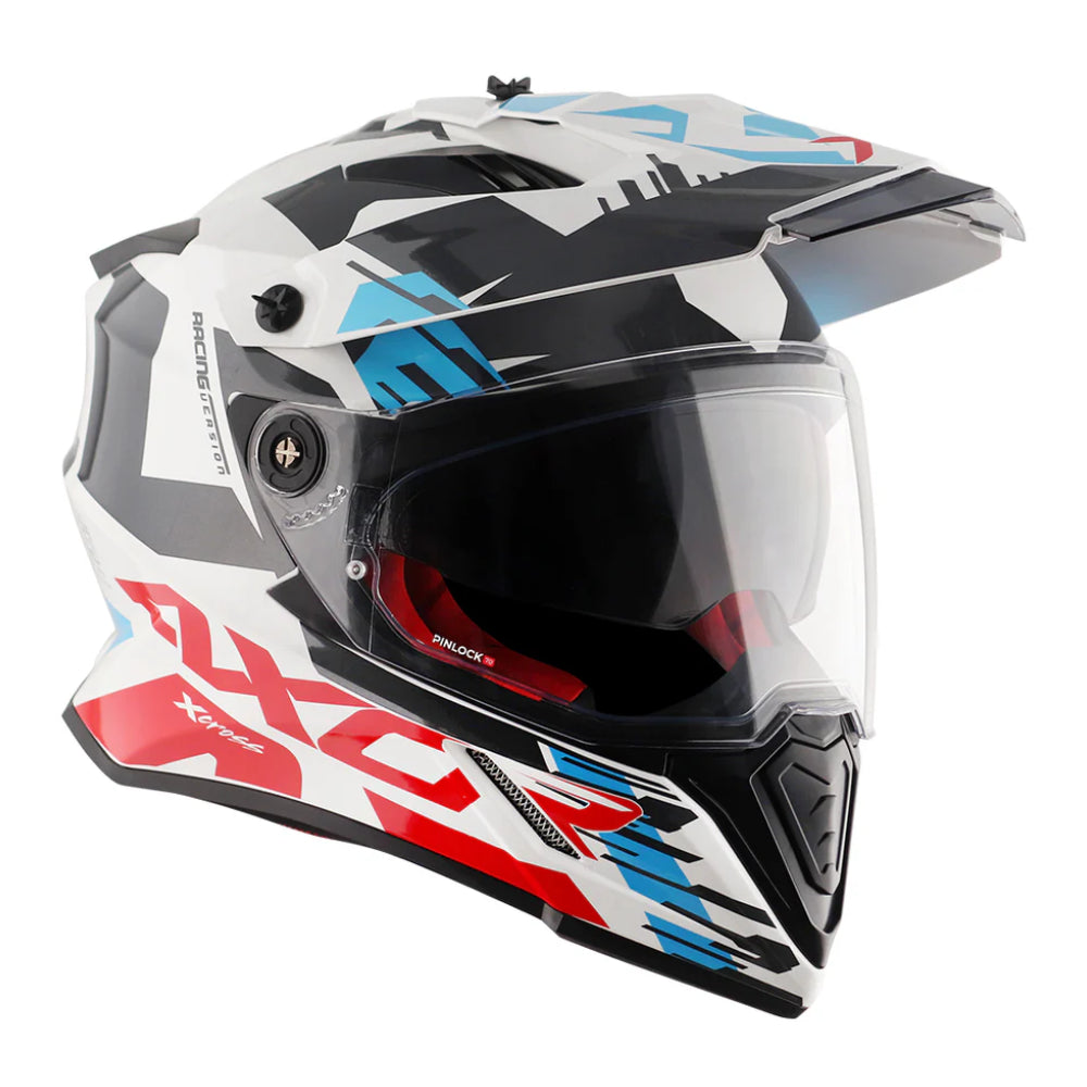 Axor X-Cross X1 Helmet - 2206 - White / Red