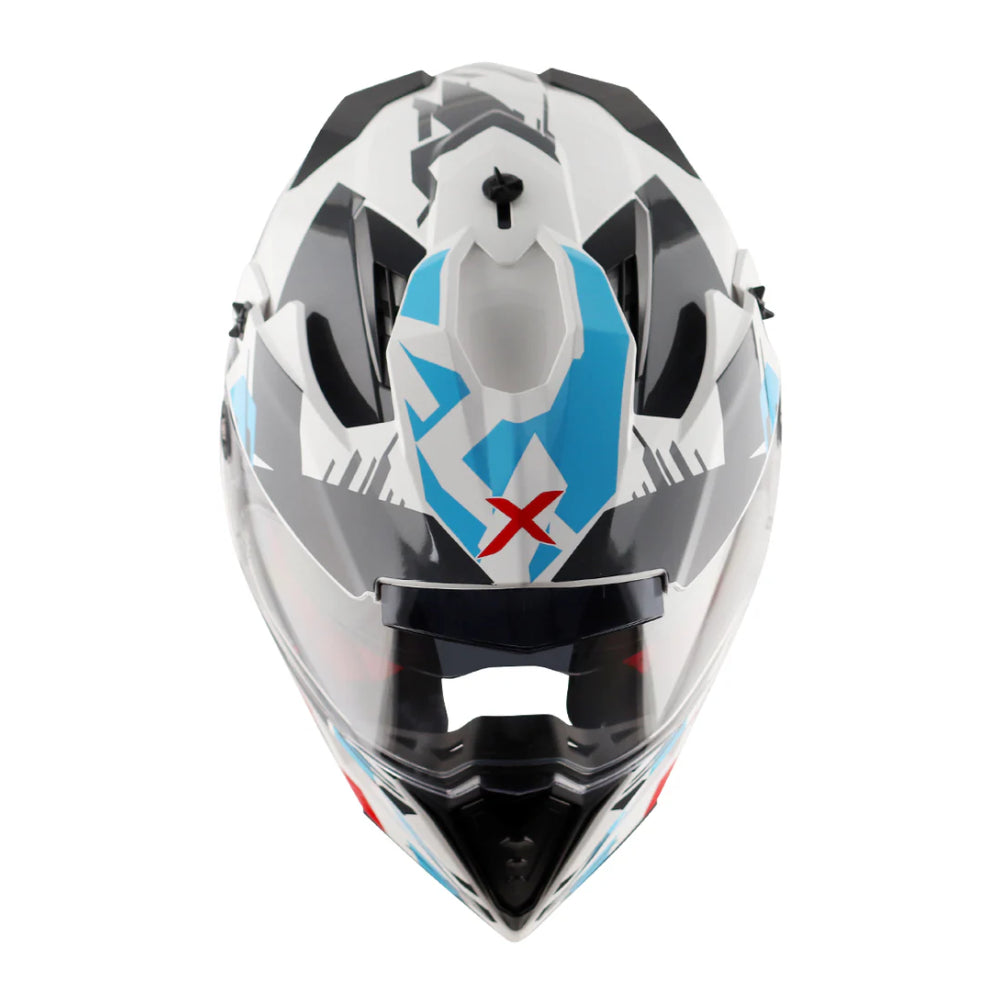 Axor X-Cross X1 Helmet - 2206 - White / Red