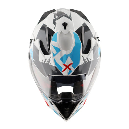 Axor X-Cross X1 Helmet - 2206 - White / Red